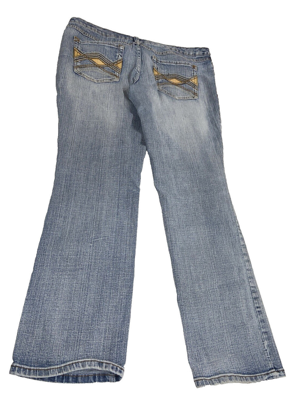 No Boundaries Embroidered Jeans Juniors 17 Blue